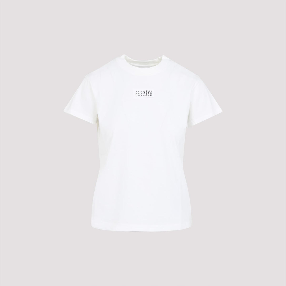Maison Margiela Short Sleeve Cotton T-Shirt Women’s White