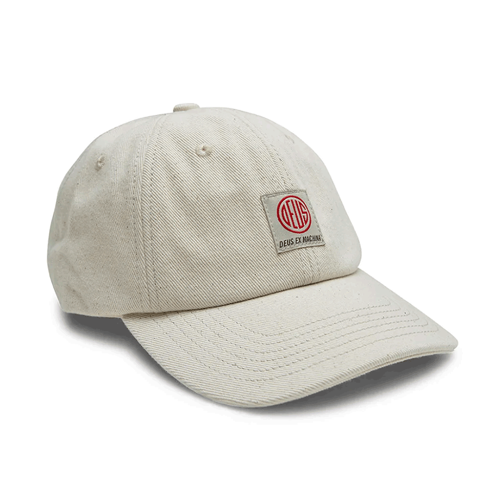 Deus Ex Machina Ortiz Denim Baseball Cap Hat DMF247721 NAT