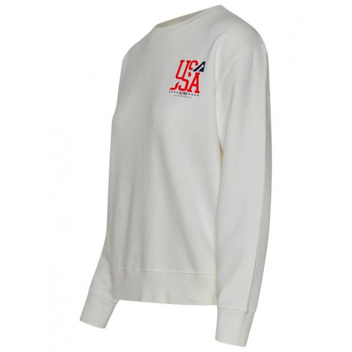 AUTRY Iconic Logo Crewneck Sweatshirt for Women