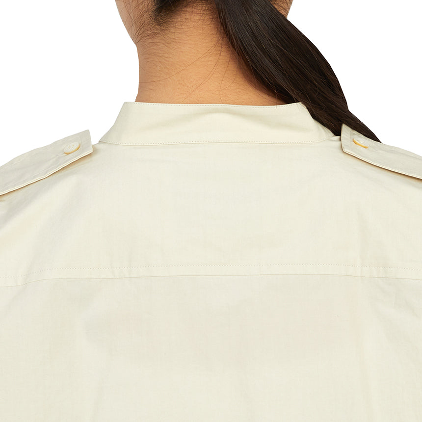 STUDIO NICHOLSON Neptune Poplin Women’s Shirt NEPTUNE SNW 1109 DOVE