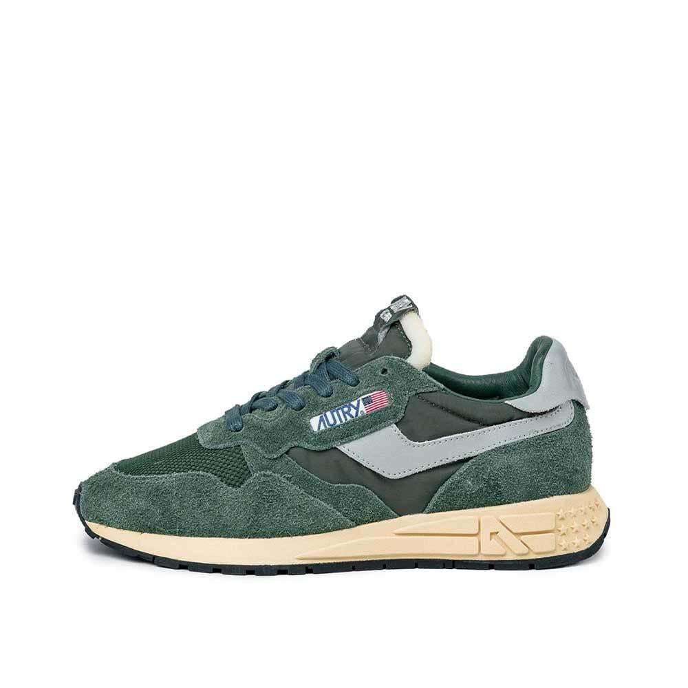 AUTRY Nylon Suede Low-Top Sneakers for Men WWLM UT19