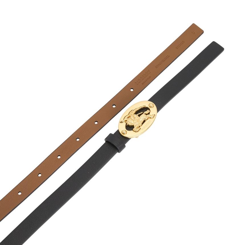 BURBERRY Reversible Leather Belt Women’s