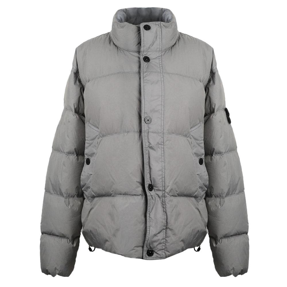 STONE ISLAND Men’s Puffer Jacket Down Padding Black