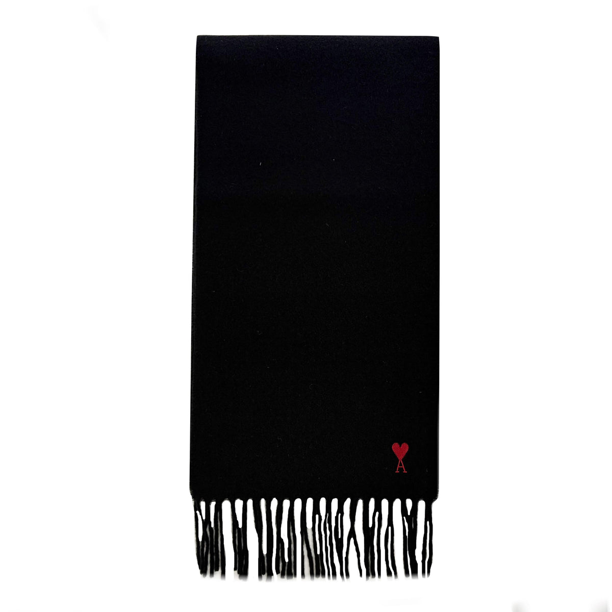 AMI Heart Logo Scarf for Men USF705 AW00047 001