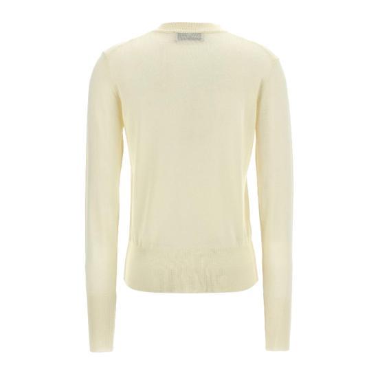 Vivienne Westwood Cream Knit Cardigan BEA WOMEN 1803002PY001A A408