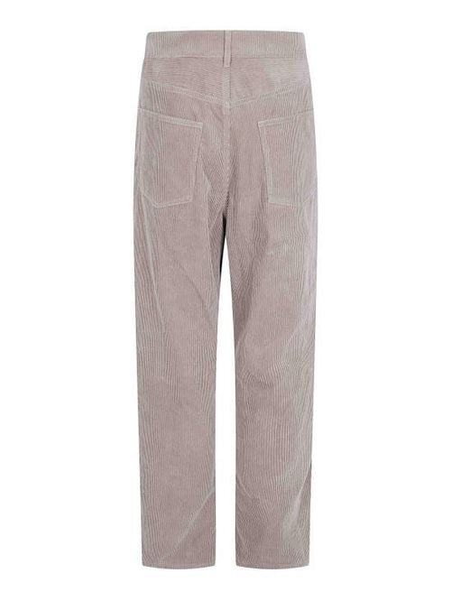 A.P.C. Beige Straight Classic Pants for Men Cotton Blend