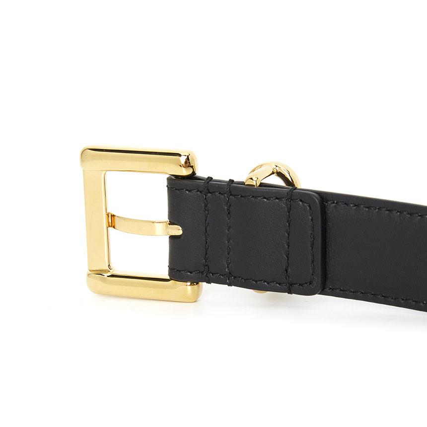 Ferragamo Gancini Women's Leather Belt 23 0346 001 0780415