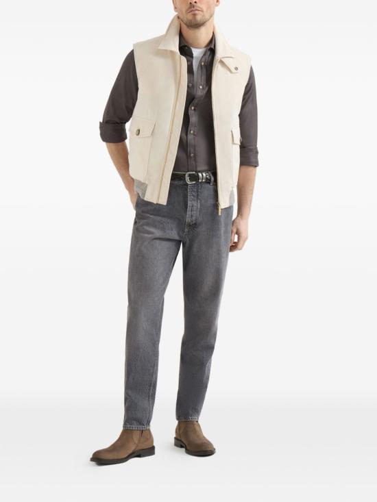 Brunello Cucinelli Medium Gray Denim Jeans Men’s