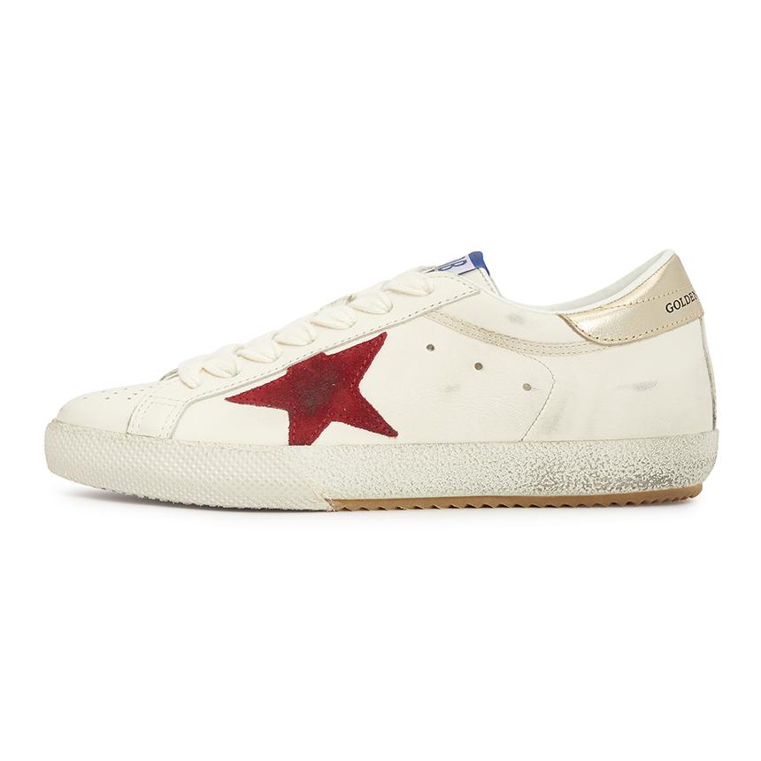 GOLDEN GOOSE Superstar Low-Top Sneakers Men White Leather