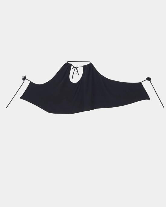 BASERANGE Sleeveless T-Shirt Women’s 25FW TSVISCAU25 BLACK DOM