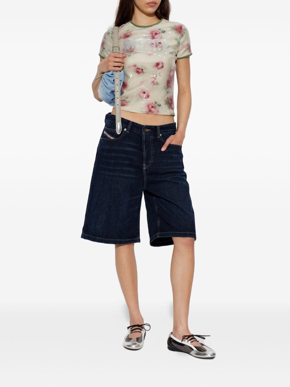 DIESEL Denim Shorts Women’s Casual Pants