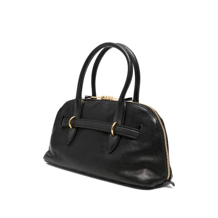 Miu Miu Avant Trou Mini Nappa Leather Tote Bag Black