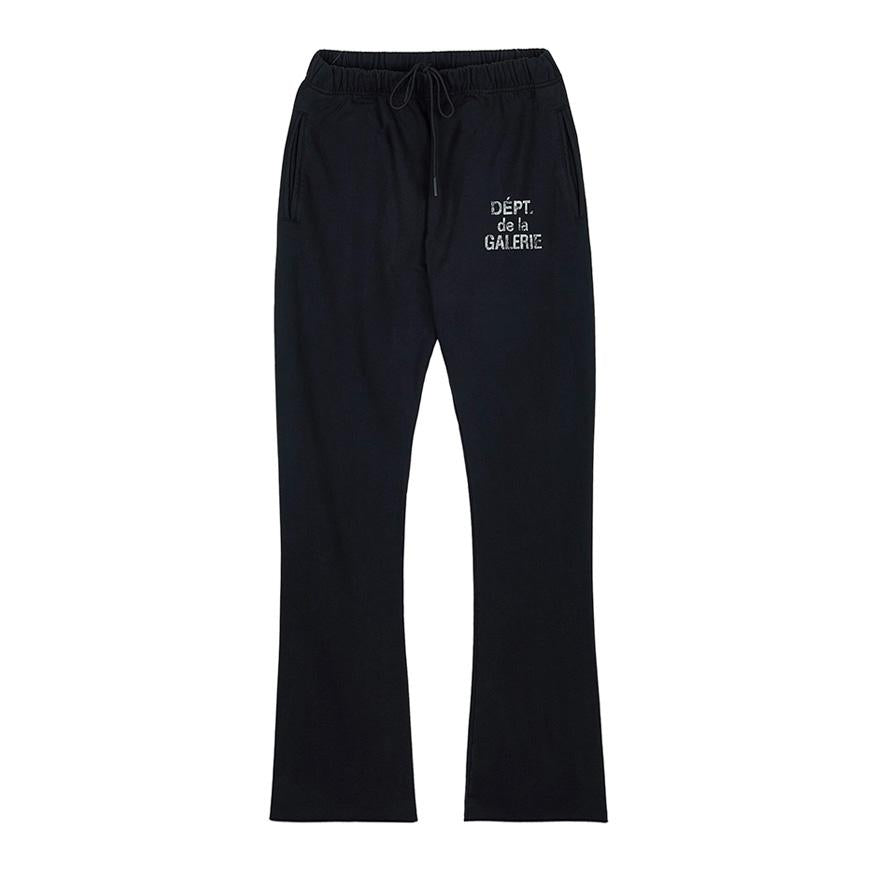 GALLERY DEPT. Men’s Straight Pants Black Classic Pants LSF 40112
