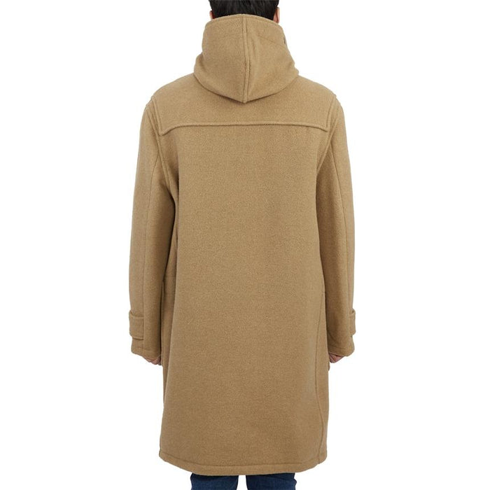 GLOVERALL Monty Hooded Duffel Coat Camel Men's Wool