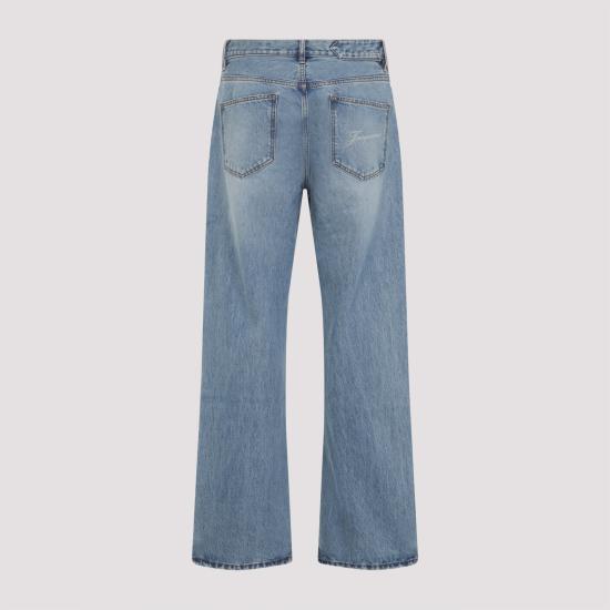 JACQUEMUS Blue Straight Leg Denim Jeans Men’s PAM00028AD0003833C
