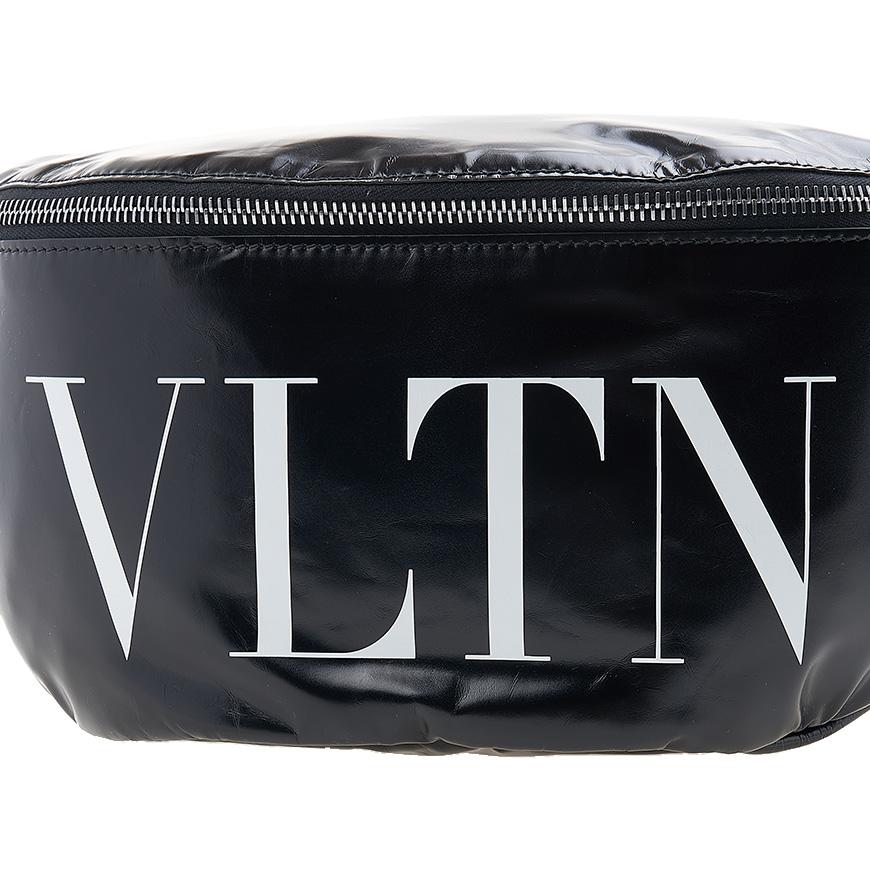 VALENTINO VLTN Soft Belt Bag Black Unisex Hip Pack