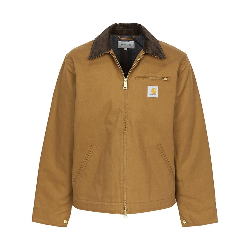 Carhartt Detroit Jacket for Men Black Canvas Workwear