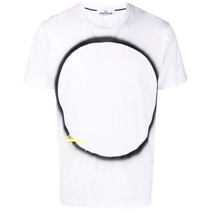 STONE ISLAND Eclipse Print T-Shirt White 76152NS95 V0001