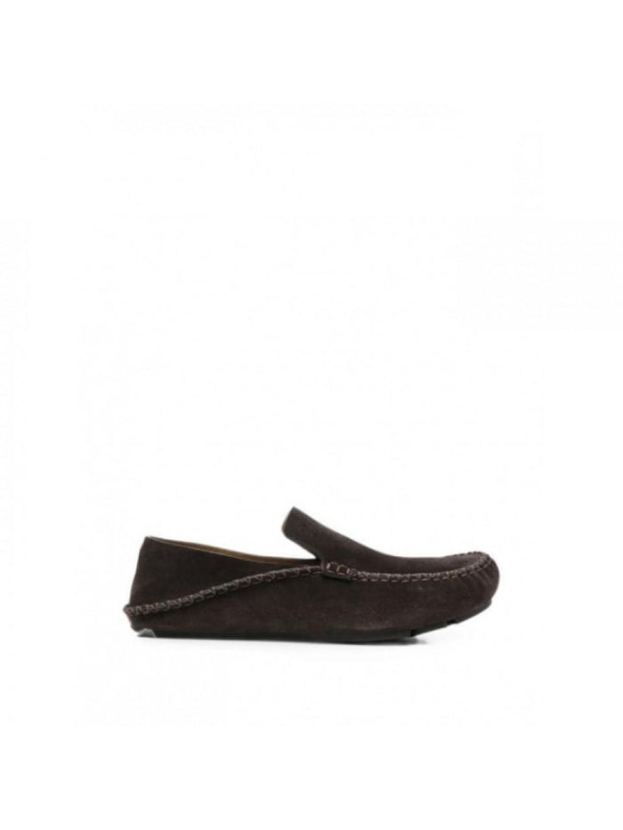 LOEWE Men's Rambla Suede Calfskin Driving Loafers
