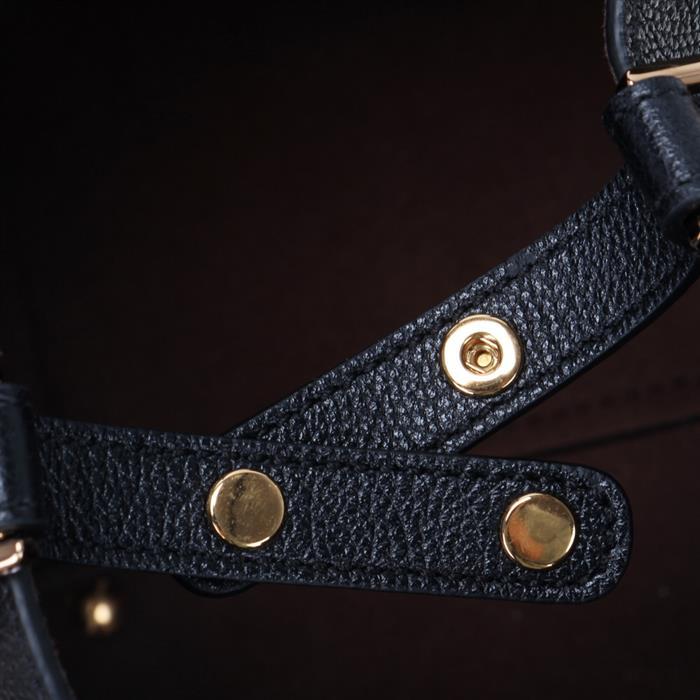 Tods Timeless Mini Shopper Tote Bag Black Leather