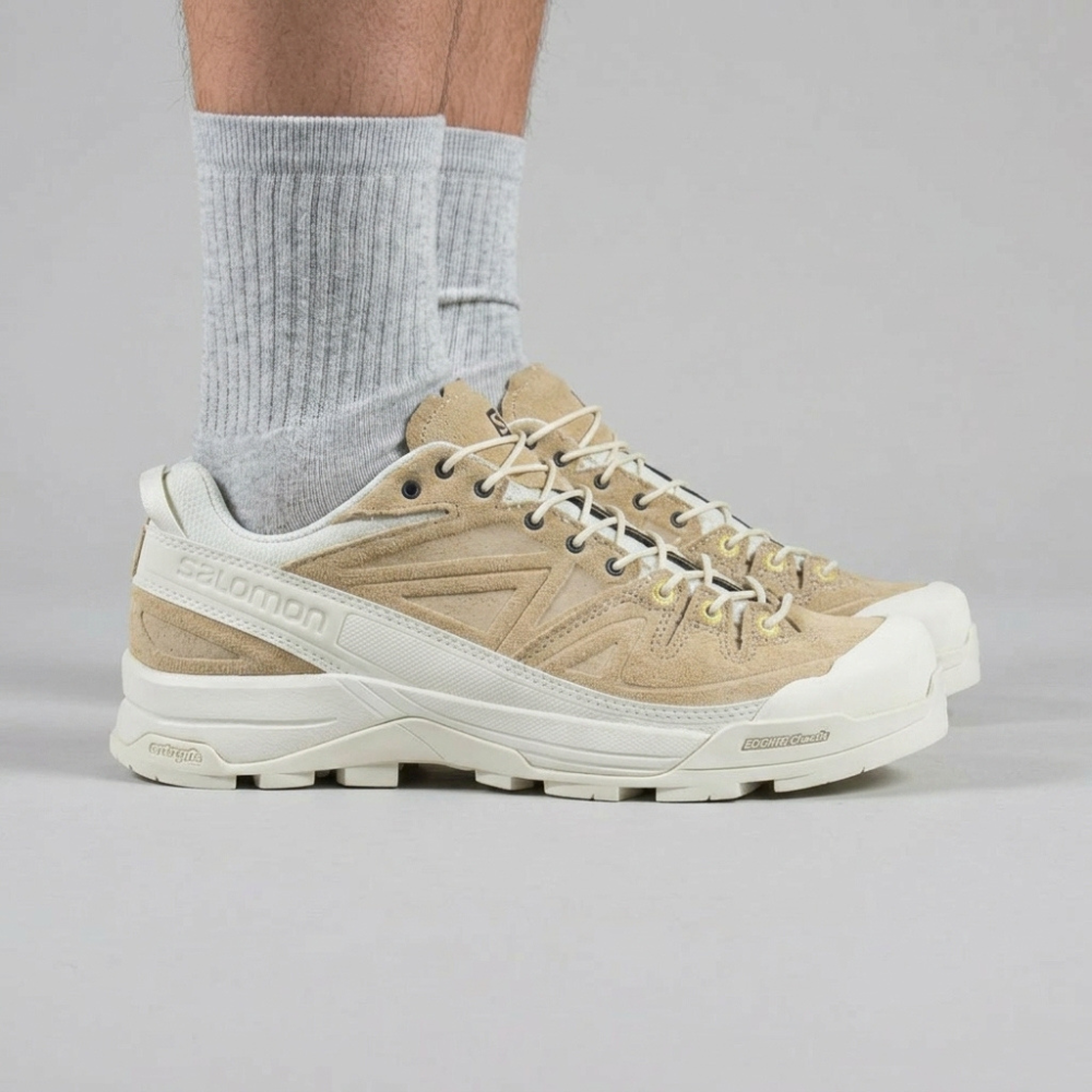 SALOMON X-ALP LTR Vanilla Ice Almond Buff Men’s Low-Top Sneakers 474314