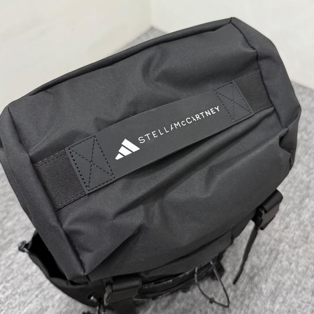 Stella McCartney Adidas Logo Hiking Backpack Black Nylon