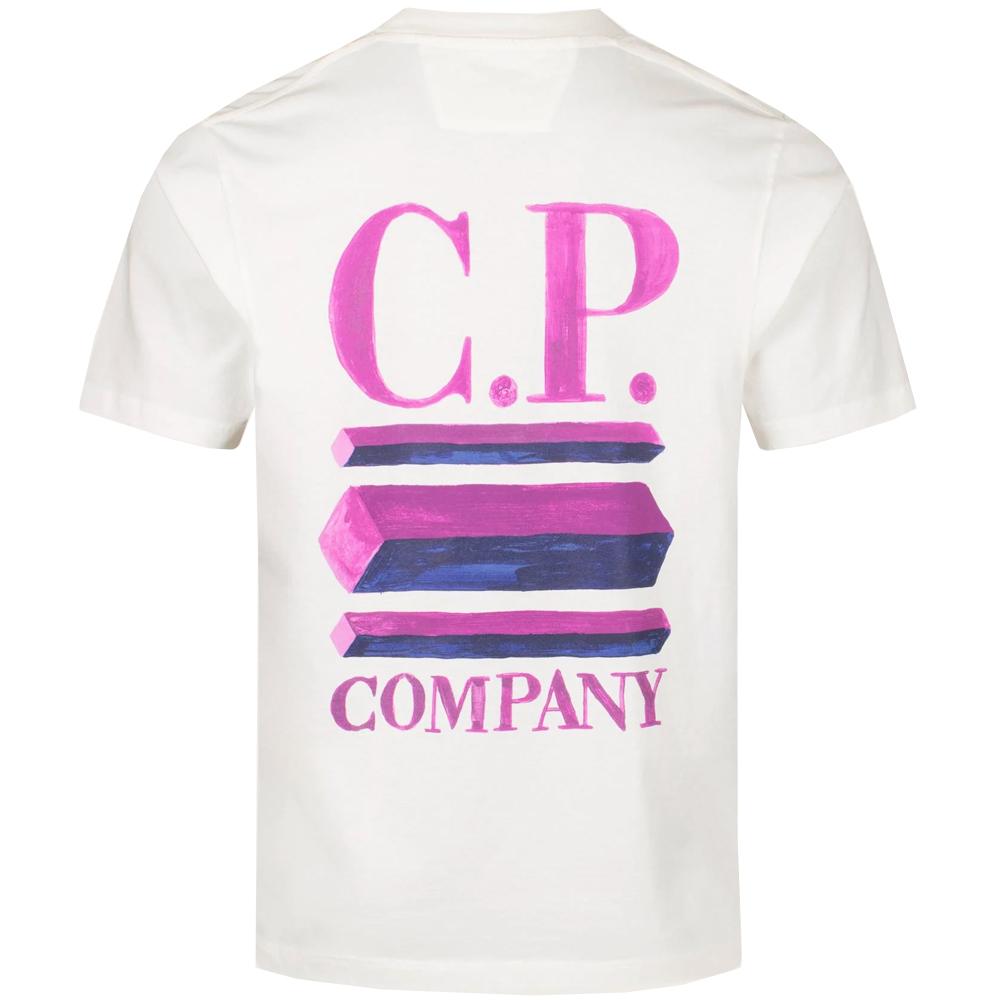 CP Company Graphic Print T-Shirt for Men 24FW 17CMTS165A 006586W 103