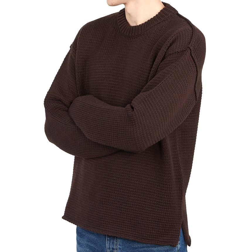 Ten C Men’s Wool Crewneck Knit Sweater 22CTCUM01181 006450 595