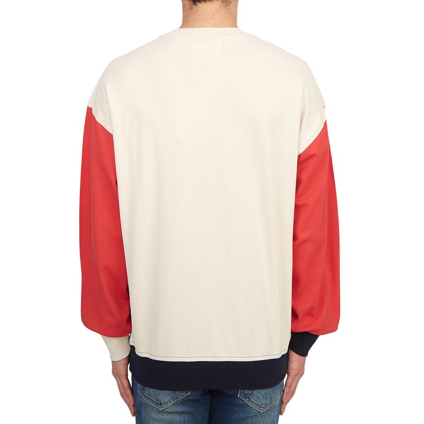 Isabel Marant Afton Logo Crewneck Sweatshirt Men Navy