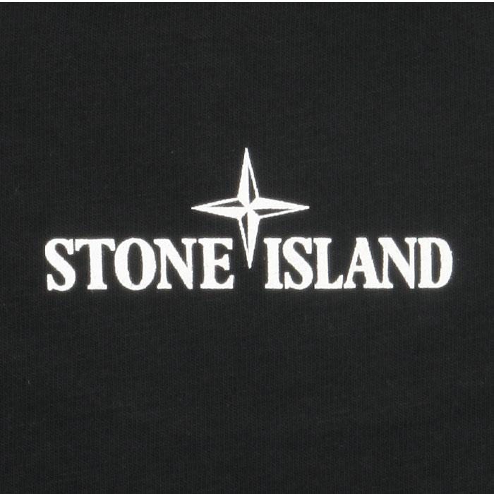 STONE ISLAND Junior Basketball T-Shirt Black 781621070 V0029