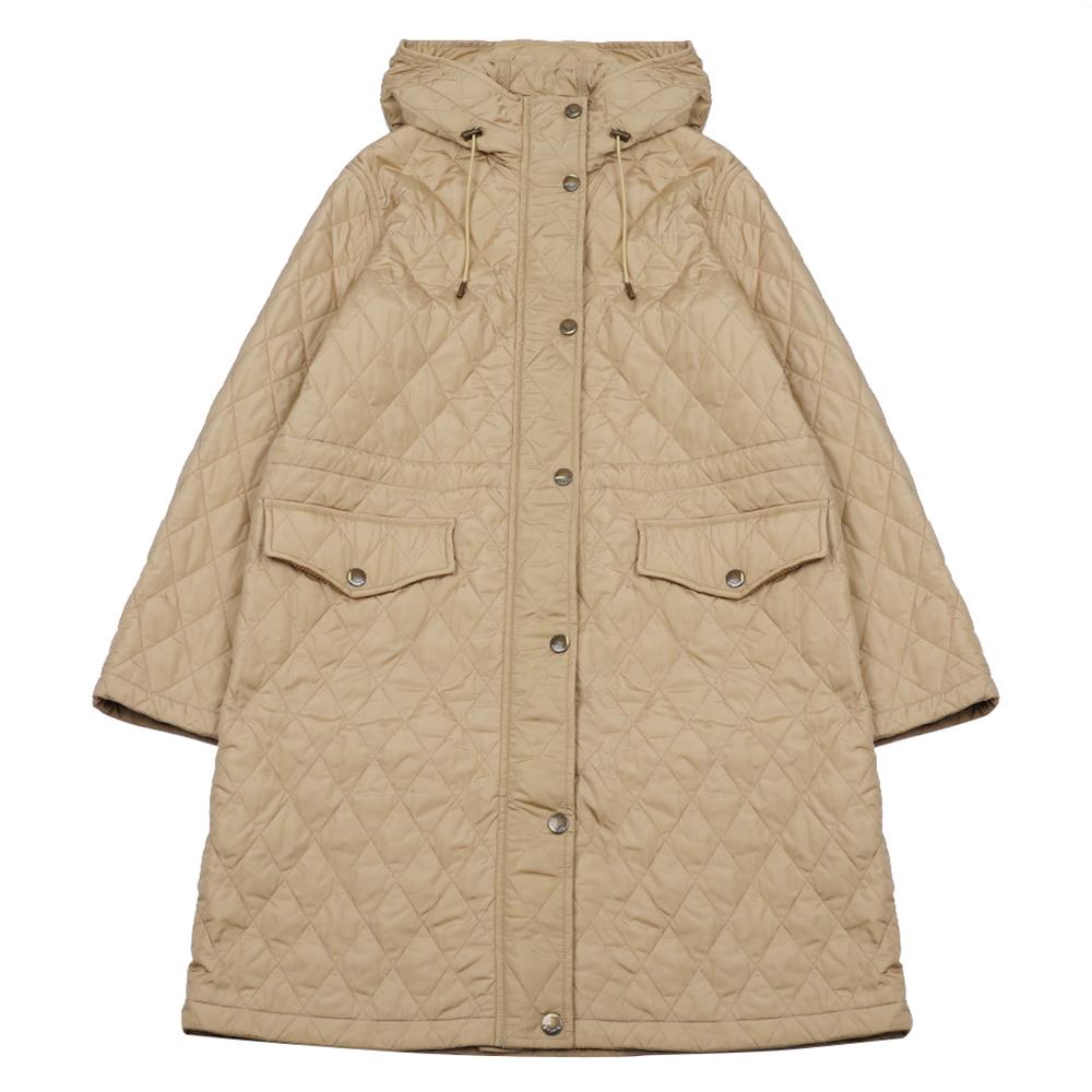 BURBERRY Women’s Quilted Hooded Down Coat 8110323