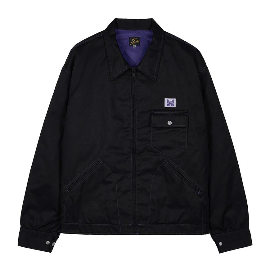 NEEDLES Men’s Twill Work Jacket RW211 BLACK