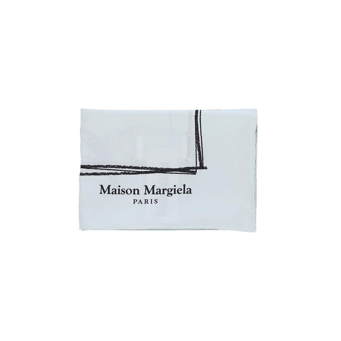 Maison Margiela Numerical Print Silk Scarf