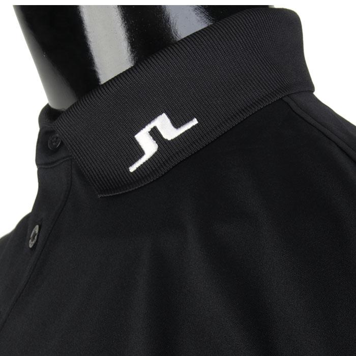 J LINDEBERG KV Pique Polo Shirt Black Men’s