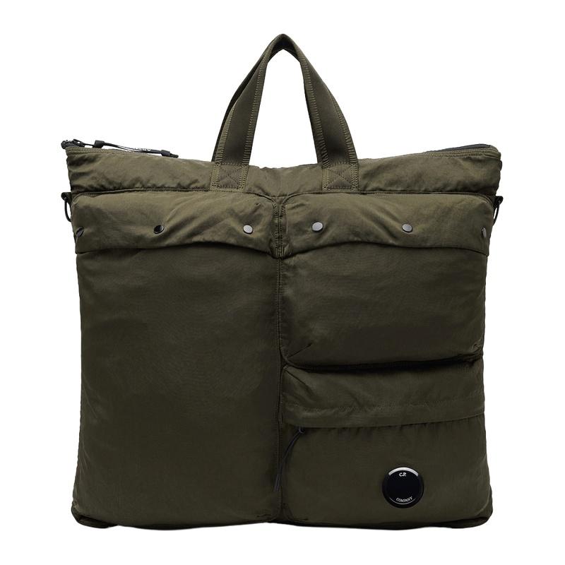 CP Company Nylon B Tote Bag Green