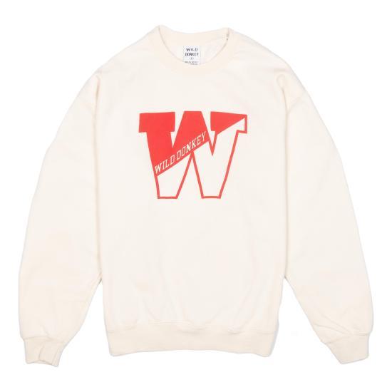 Wild Donkey Natural Logo Long Sleeve Sweatshirt Women’s