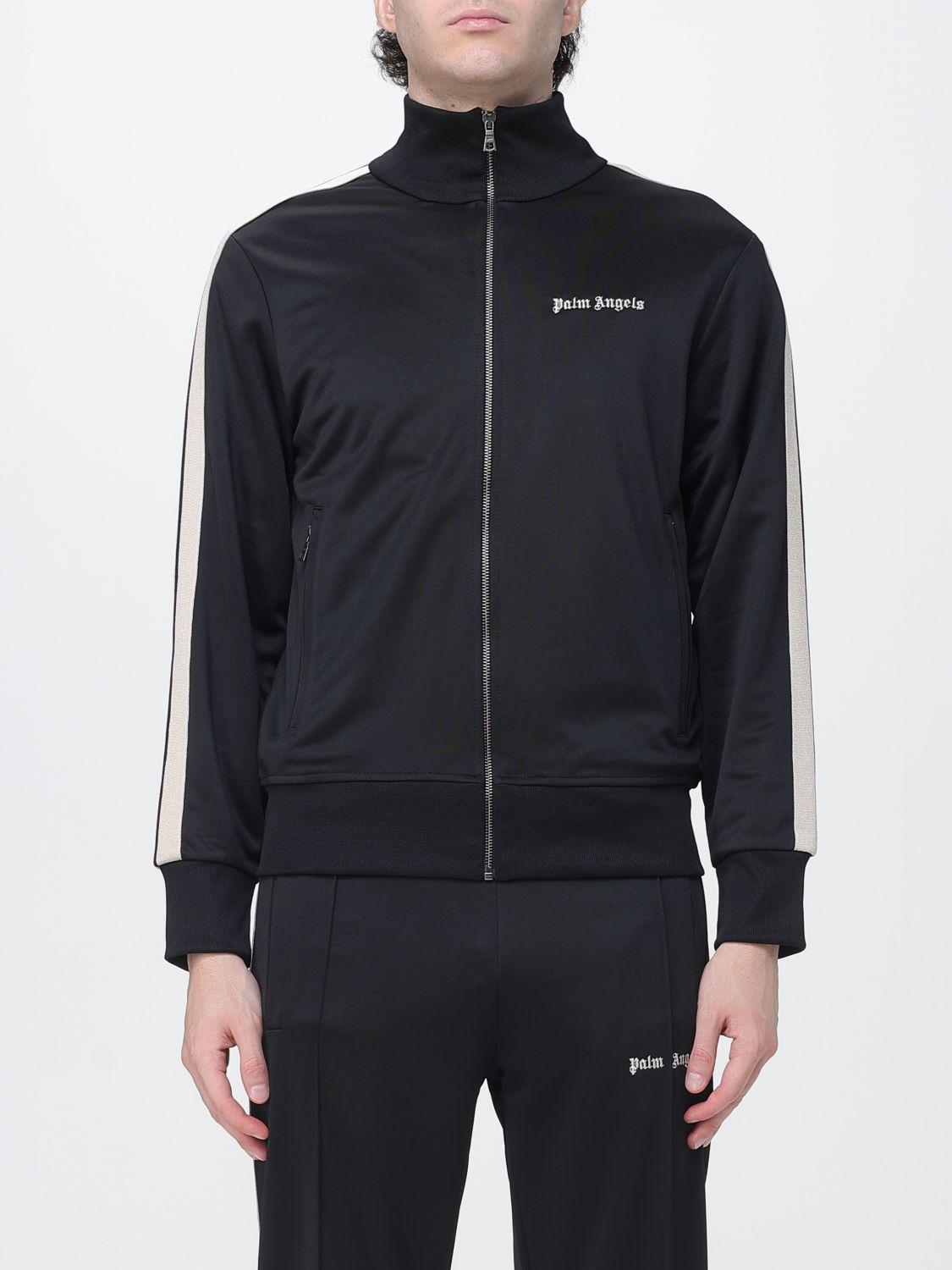 Palm Angels Black Training Sweatpants Joggers for Men