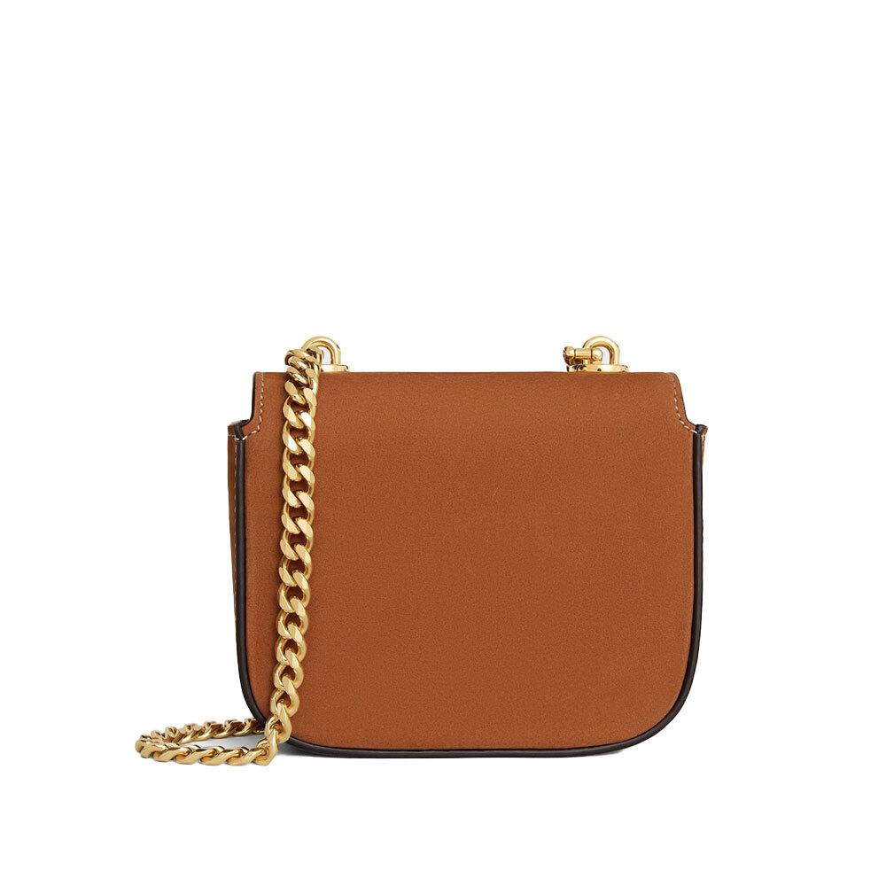 CELINE Nubuck Mini Claude Shoulder Bag Crossbody 10L843GS1 02CM