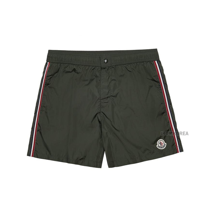 Moncler Logo Patch Swim Shorts for Men 2C00018 53326 833