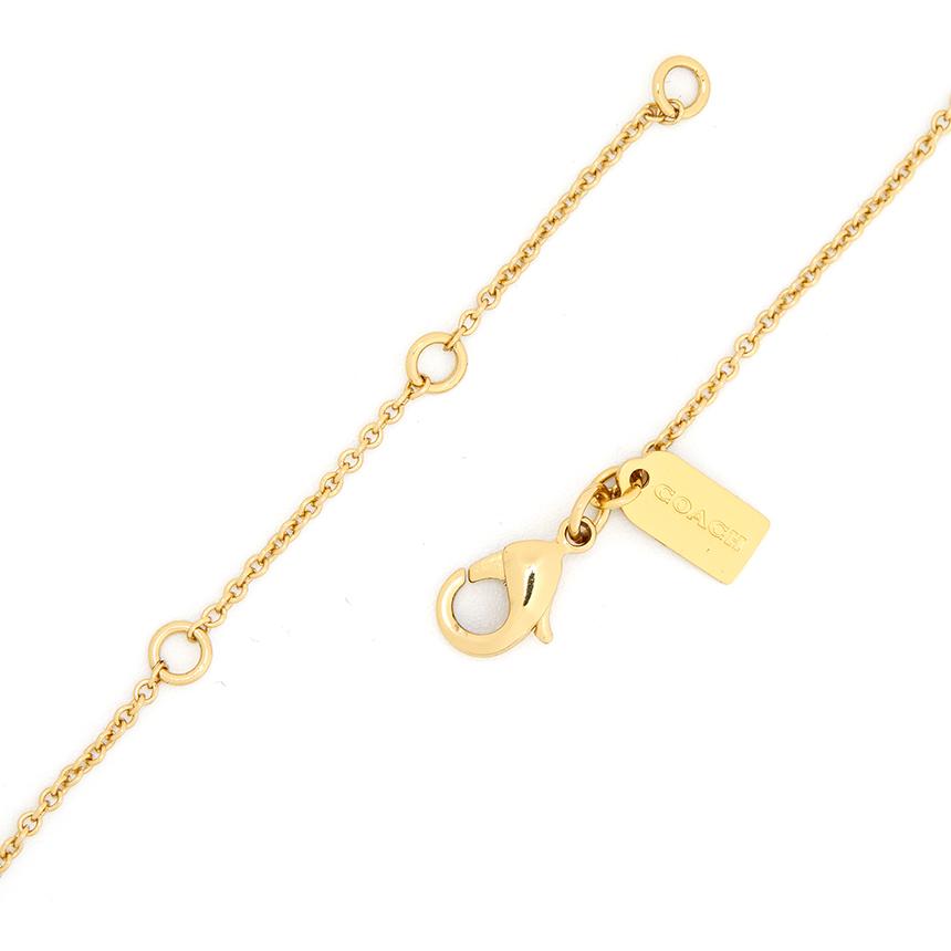 Coach Butterfly Pendant Necklace for Women 559728 GLD 710