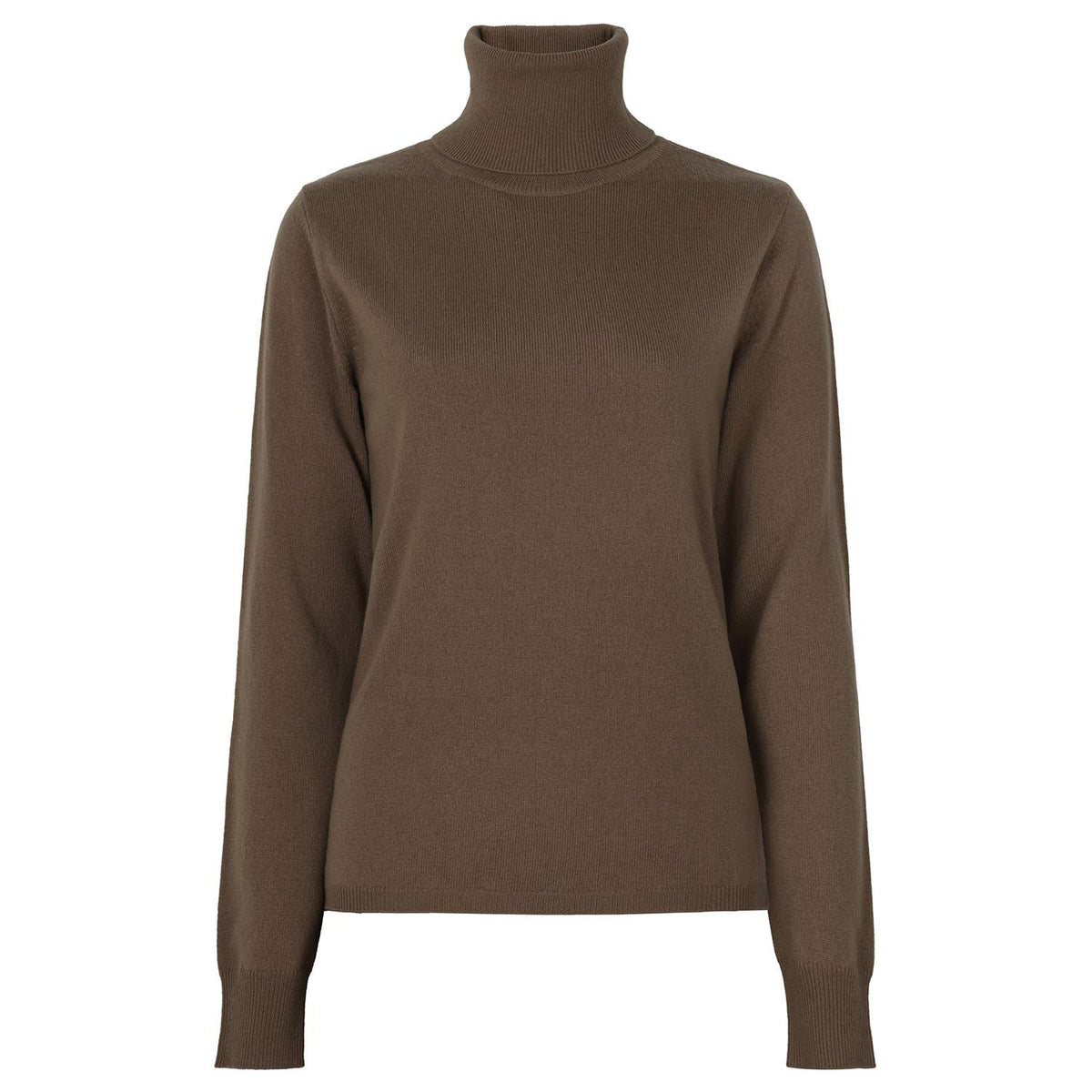 Max Mara Tobacco Wool Cashmere Turtleneck Sweater 2626366022 MSTEDUCATA 006