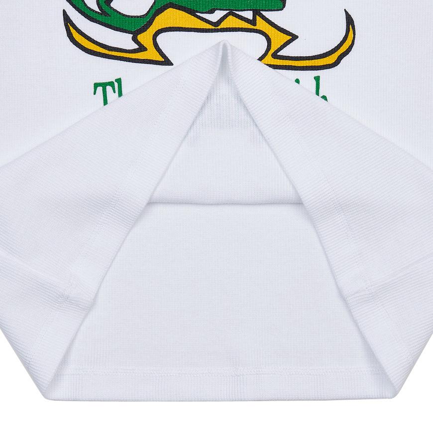 Wild Donkey Women’s Irish Graphic T-Shirt White Cotton