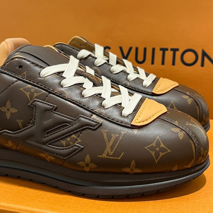 Louis Vuitton NIGO LV Buttersoft Brown Leather Low-Top Sneakers