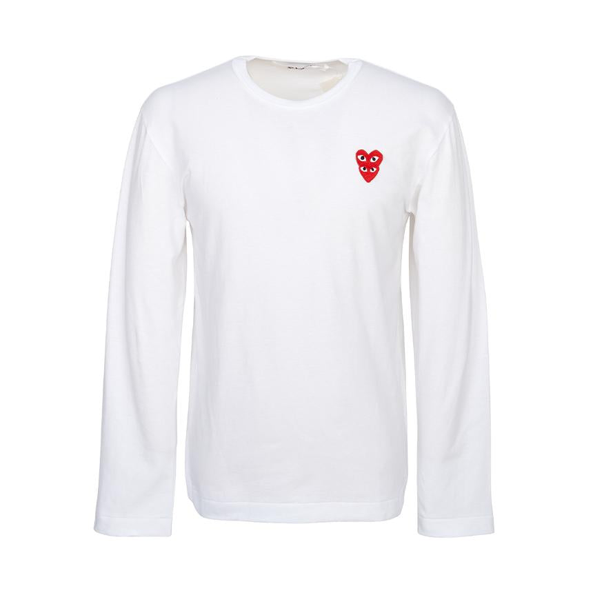 Comme des Garcons Double Wappen Long Sleeve Unisex T-Shirt AX T292 051 2