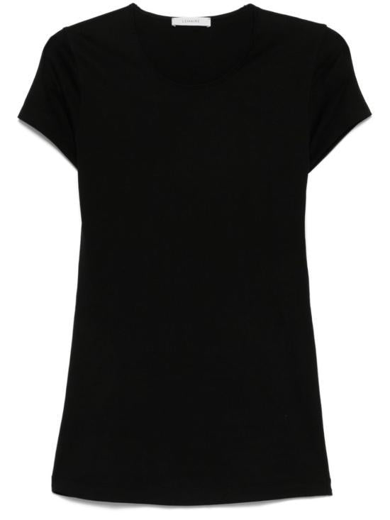Lemaire Short Sleeve T-Shirt Women’s TO1352LJ1018999 BLACK DOM