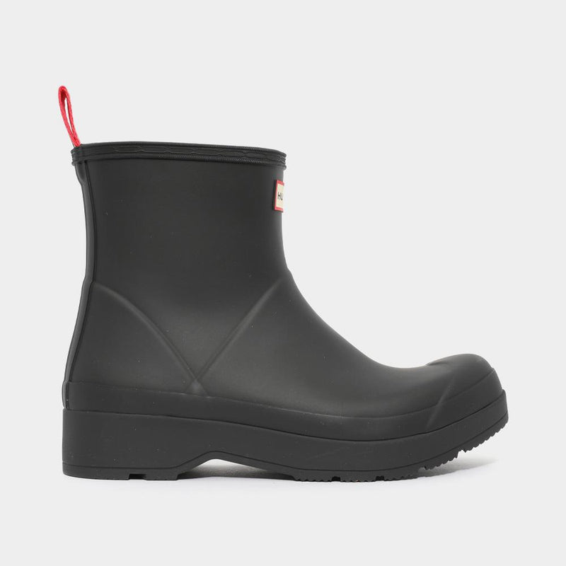 HUNTER Play Short Wellington Black Men’s Boots
