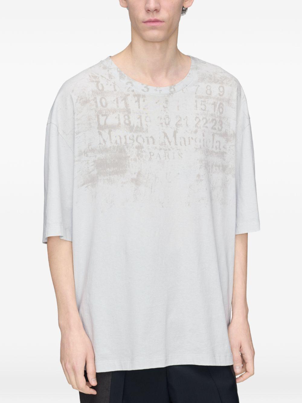 Maison Margiela Short Sleeve Cotton T-Shirt Black Men