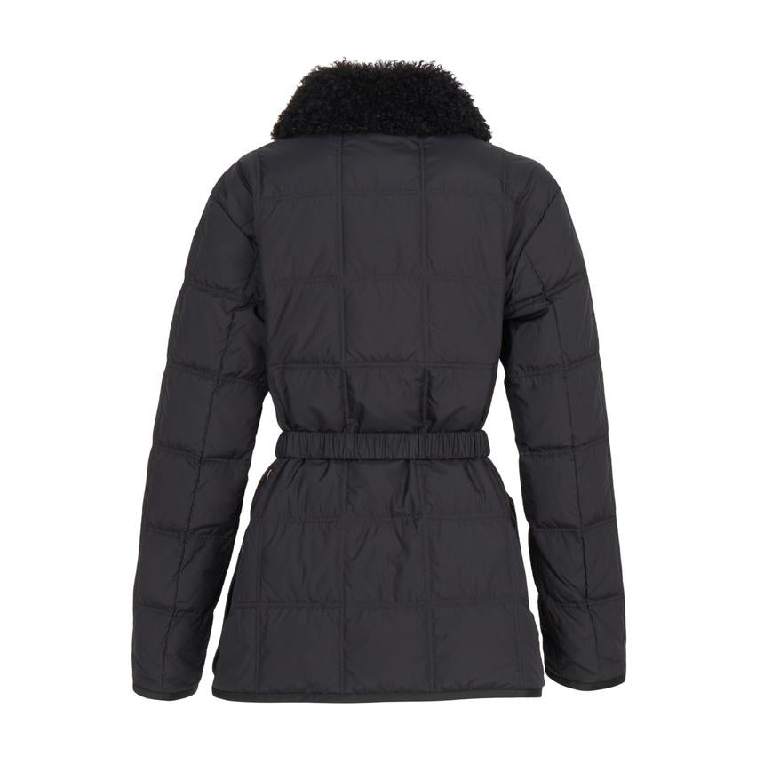 Moncler Women’s Quilted Puffer Jacket Black