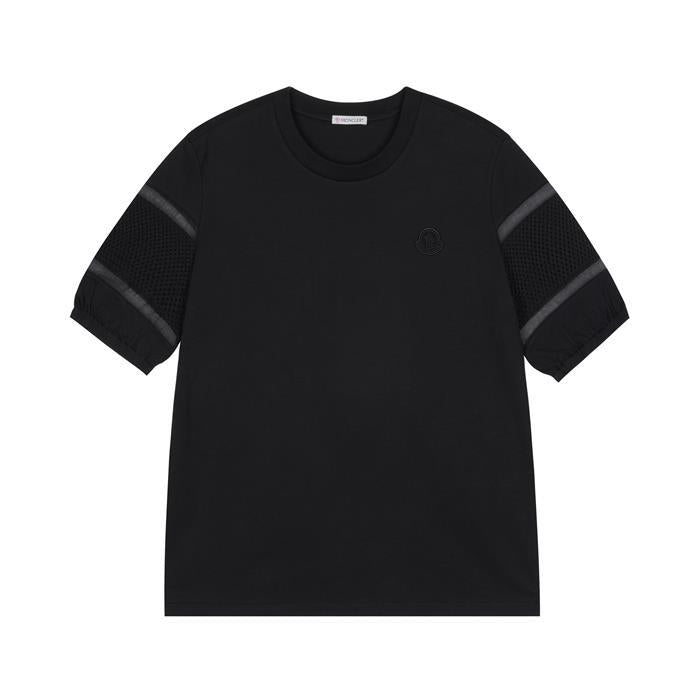 Moncler Logo Punching Short Sleeve T-Shirt 8C00032 89ADC 999