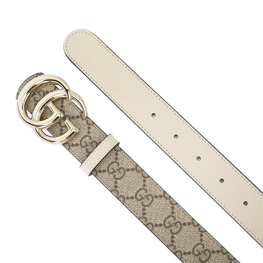 GUCCI GG Marmont Reversible Women’s Leather Belt 847131 FAFGJ 9788